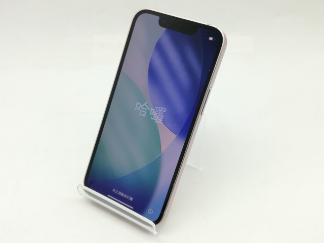 【中古】Apple 国内版 【SIMフリー】 iPhone 13 mini 128GB ピンク MLJF3J/A【広島】保証期間１ヶ月【ランクC】_1