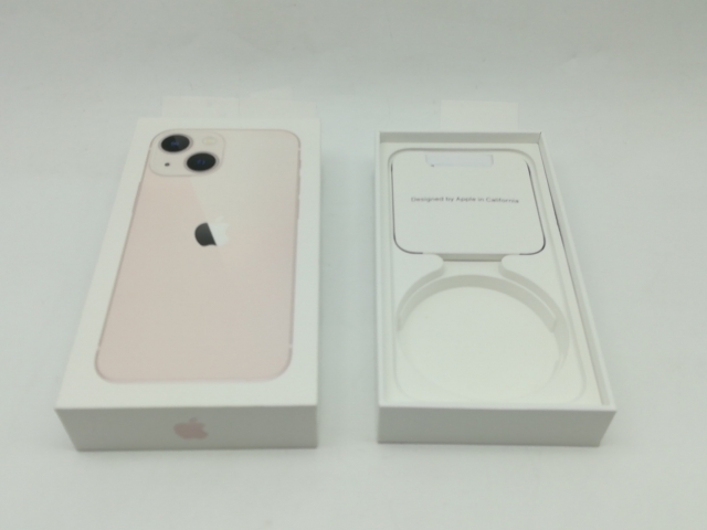 【中古】Apple 国内版 【SIMフリー】 iPhone 13 mini 128GB ピンク MLJF3J/A【広島】保証期間１ヶ月【ランクC】_7