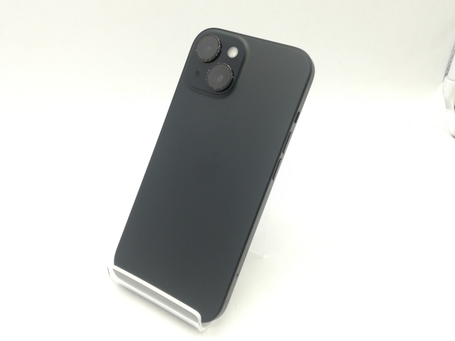中古】Apple 国内版 【SIMフリー】 iPhone 15 256GB ブラック MTMN3J/A