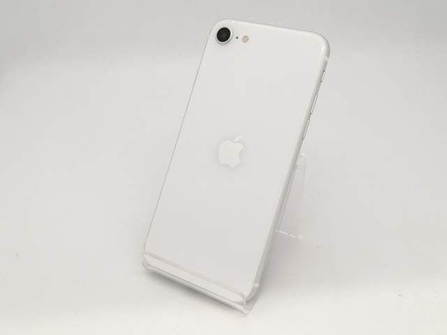 【中古】Apple SoftBank 【SIMロック解除済み】 iPhone SE（第2世代） 64GB ホワイト MX9T2J/A【広島本通】保証期間１ヶ月【ランクB】