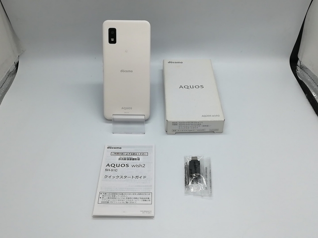 【中古】SHARP docomo 【SIMフリー】 AQUOS wish2 ホワイト 4GB 64GB SH-51C【福岡天神】保証期間１ヶ月【ランクA】_7