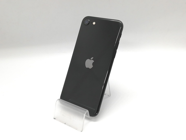 【中古】Apple 国内版 【SIMフリー】 iPhone SE（第2世代） 128GB ブラック MXD02J/A【福岡天神】保証期間１ヶ月【ランクC】