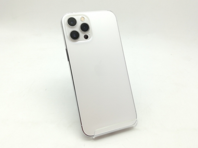 【中古】【赤ロム保証あり】Apple SoftBank 【SIMロック解除済み】 iPhone 12 Pro Max 128GB シルバー MGCV3J/A【広島】保証期間1ヶ月【ランクB】の通販は 50,160円