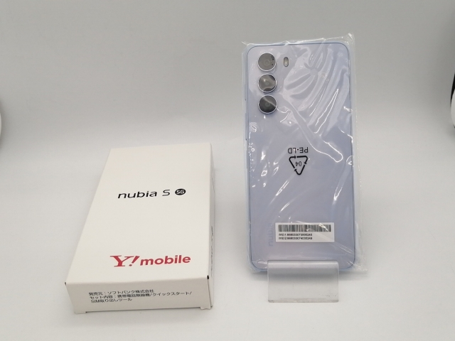 【未使用】ZTE ymobile 【SIMフリー】 nubia S 5G 4GB 128GB ライトパープル A403ZT【OSU301】保証期間３ヶ月_2