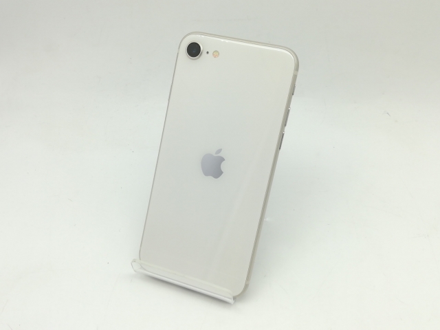 【中古】Apple 国内版 【SIMフリー】 iPhone SE（第3世代） 64GB スターライト MMYD3J/A【広島】保証期間１ヶ月【ランクA】