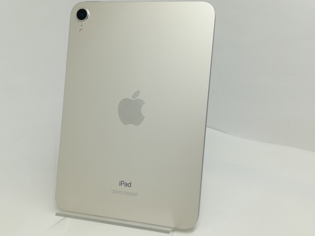 【中古】Apple 【Wi-Fi】 iPad mini（第6世代/2021） 64GB スターライト MK7P3J/A【日本橋3】保証期間１ヶ月【ランクC】