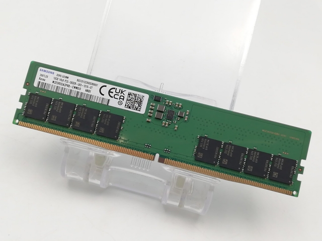 【中古】DDR5 16GB 2枚組（合計32GB） DDR5-5600(PC5-44800)【デスクトップPC用】【ECセンター】保証期間１週間
