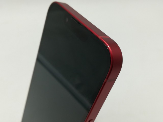 【中古】Apple docomo 【SIMフリー】 iPhone 13 256GB (PRODUCT)RED MLNL3J/A【広島】保証期間１ヶ月【ランクB】