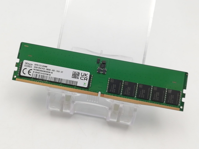 【中古】DDR5 32GB 2枚組（合計64GB） DDR5-5600(PC5-44800)【デスクトップPC用】【ECセンター】保証期間１週間