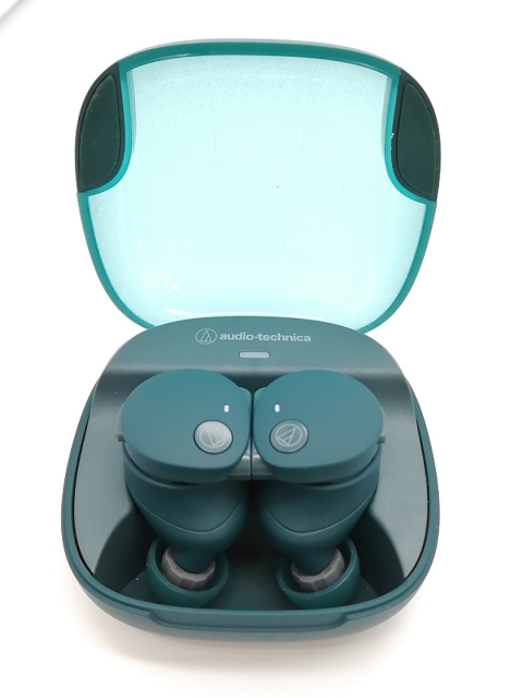 【中古】audio-technica SOLID BASS ATH-CKS50TW2 GR [グリーン]【アリオ倉敷】保証期間１ヶ月【ランクA】