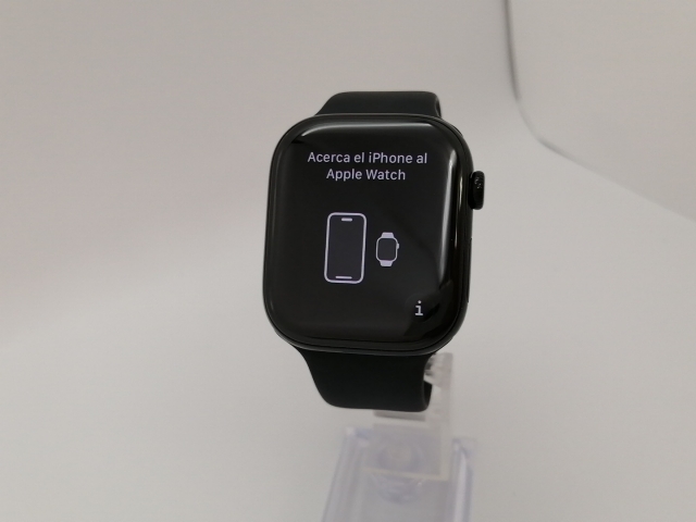 【中古】Apple Apple Watch Series11 46mm GPS ジェットブラックアルミニウムケース/ブラックスポーツバンド (M/L) MEUX4J/A【三宮センター】保証期間１ヶ月【ランクA】