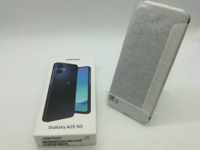 未使用】SAMSUNG au 【SIMフリー】 Galaxy A25 5G ブラック 4GB