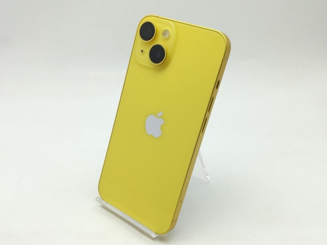 中古】Apple SoftBank 【SIMフリー】 iPhone 14 128GB イエロー MR3Q3J