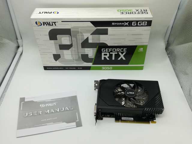 【中古】NVIDIA GeForce RTX3050 6GB (GDDR6)【広島】保証期間１週間