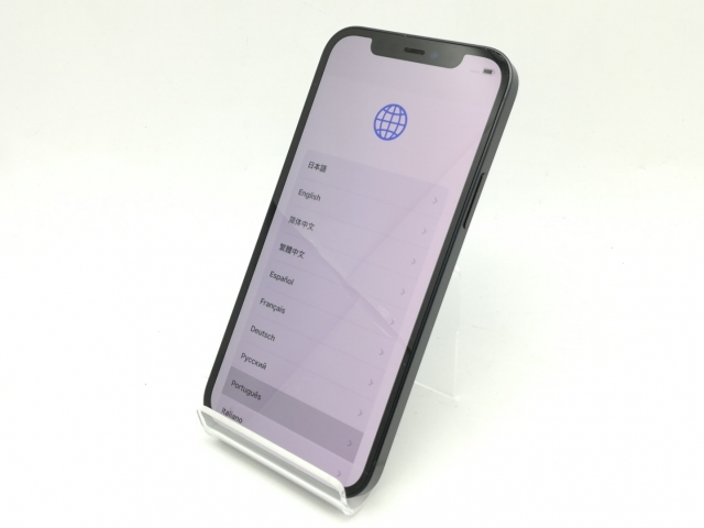 iPhone 12 ブラック 64 GB Docomo（SIMロック解除済み）