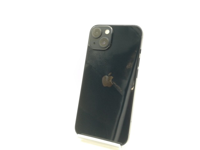 【中古】Apple 国内版 【SIMフリー】 iPhone 13 128GB ミッドナイト MLNC3J/A【広島】保証期間１ヶ月【ランクA】