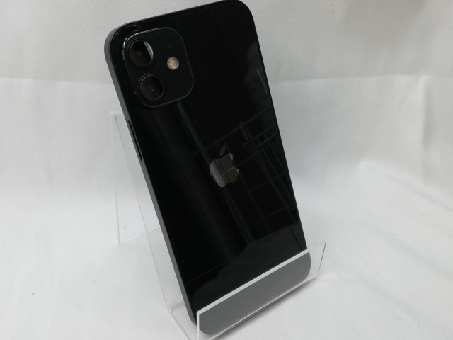 【中古】【赤ロム保証あり】Apple au 【SIMロック解除済み】 iPhone 12 128GB ブラック MGHU3J/A【神保町】保証期間１ヶ月【ランクB】