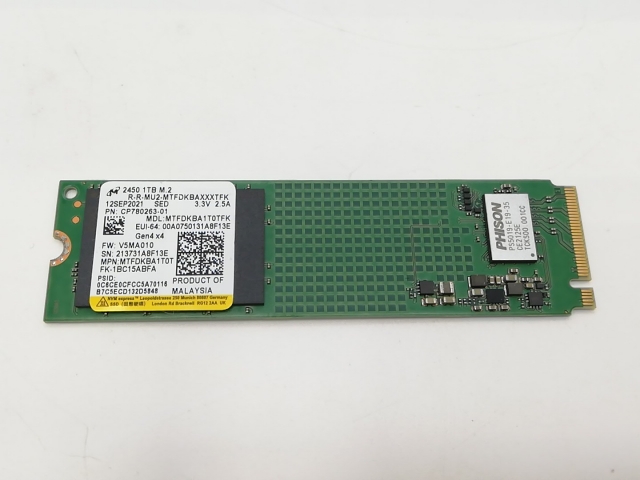 【中古】各社 1TB SSD (M.2 2280/PCIe4.0 NVMe)【アリオ倉敷】保証期間１週間