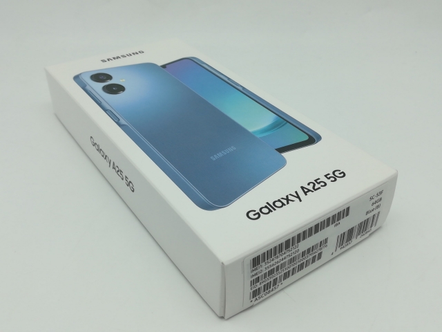 Galaxy A25 5G 本体 ブルー docomo 未使用に近い カバー付き