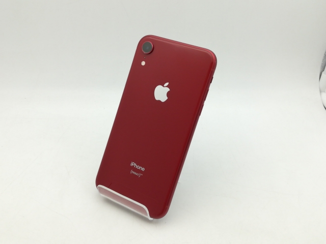 【中古】Apple SoftBank 【SIMロック解除済み】 iPhone XR 64GB (PRODUCT)RED MT062J/A【神戸】保証期間１ヶ月【ランクC】