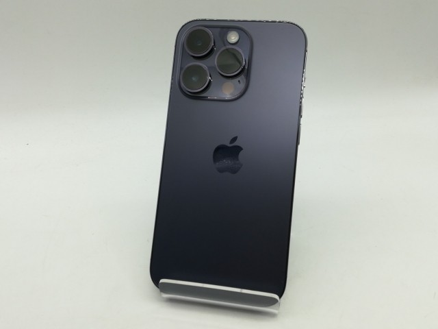 【中古】Apple 国内版 【SIMフリー】 iPhone 14 Pro 256GB ディープパープル MQ1E3J/A【広島】保証期間１ヶ月【ランクA】