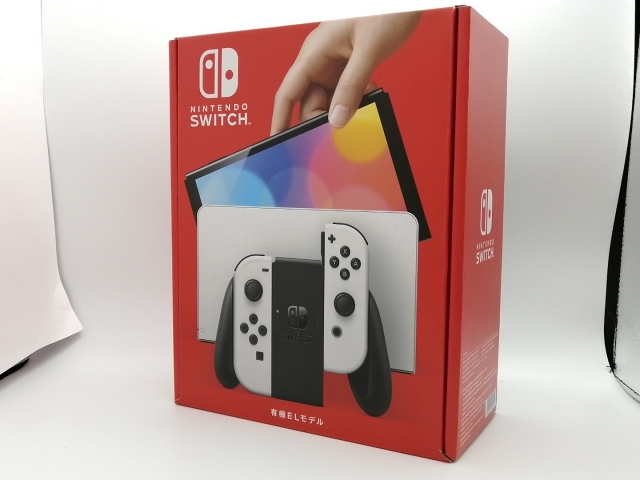 未使用】Nintendo Switch 本体 (有機ELモデル) HEG-S-KAAAA