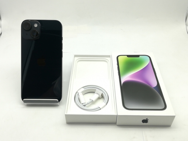 【中古】Apple docomo 【SIMフリー】 iPhone 14 128GB ミッドナイト MPUD3J/A【広島】保証期間１ヶ月【ランクB】_7
