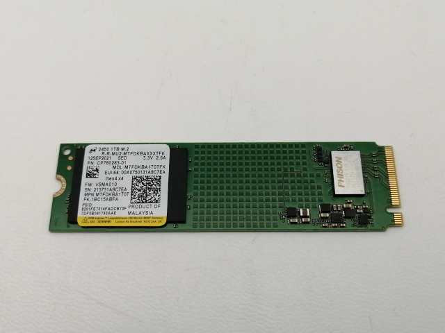 【中古】各社 1TB SSD (M.2 2280/PCIe4.0 NVMe)【三宮センター】保証期間１週間