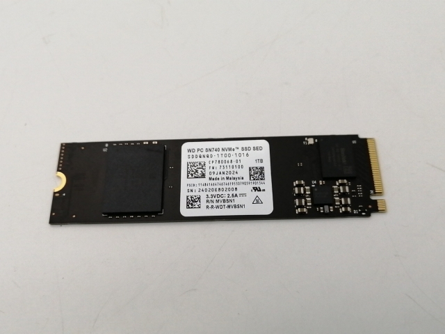 【中古】各社 1TB SSD (M.2 2280/PCIe4.0 NVMe)【広島本通】保証期間１週間