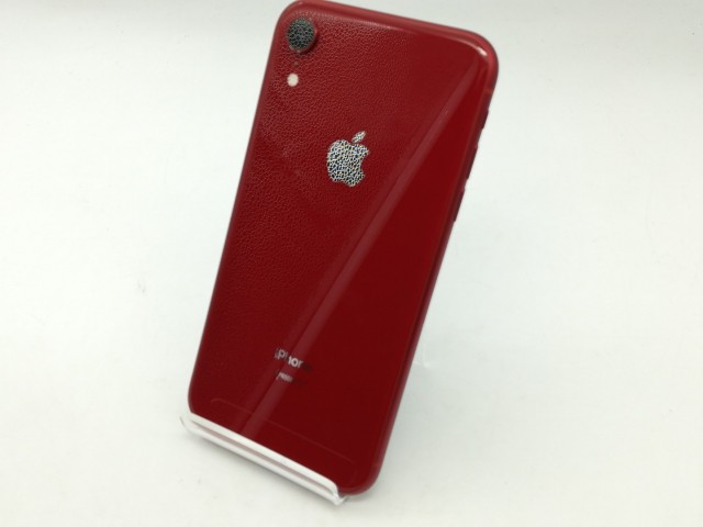 【中古】Apple docomo 【SIMロック解除済み】 iPhone XR 64GB (PRODUCT)RED MT062J/A【広島】保証期間１ヶ月【ランクB】