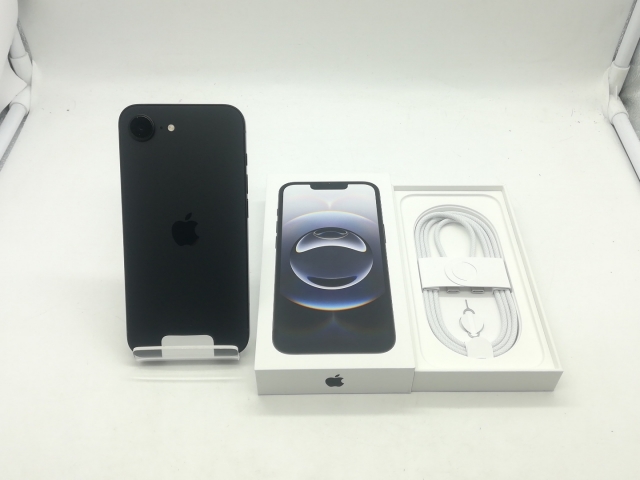 【未使用】Apple SoftBank 【SIMフリー】 iPhone 16e 128GB ブラック MD1Q4J/A【三宮センター】保証期間３ヶ月_3
