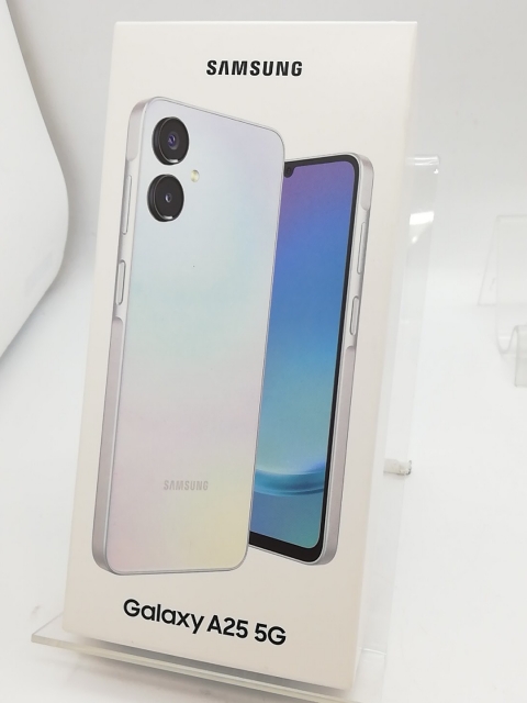 【未使用】SAMSUNG 楽天モバイル 【SIMフリー】 Galaxy A25 5G ライトブルー 4GB 64GB【アリオ倉敷】保証期間３ヶ月