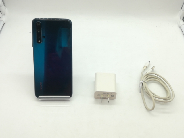 【中古】Huawei 国内版 【SIMフリー】 nova 5T クラッシュグリーン 8GB 128GB YAL-L21【広島】保証期間１ヶ月【ランクB】_7