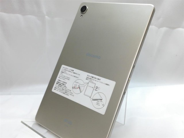 【中古】Lenovo docomo 【SIMロックあり】 dtab Compact d-42A ゴールド 4GB 64GB【神保町】保証期間１ヶ月【ランクB】