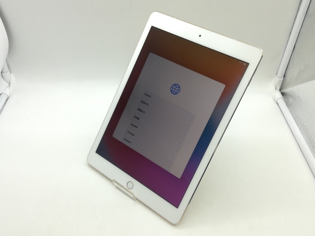 中古】Apple au 【SIMロック解除済み】 9.7インチ iPad Pro（2016