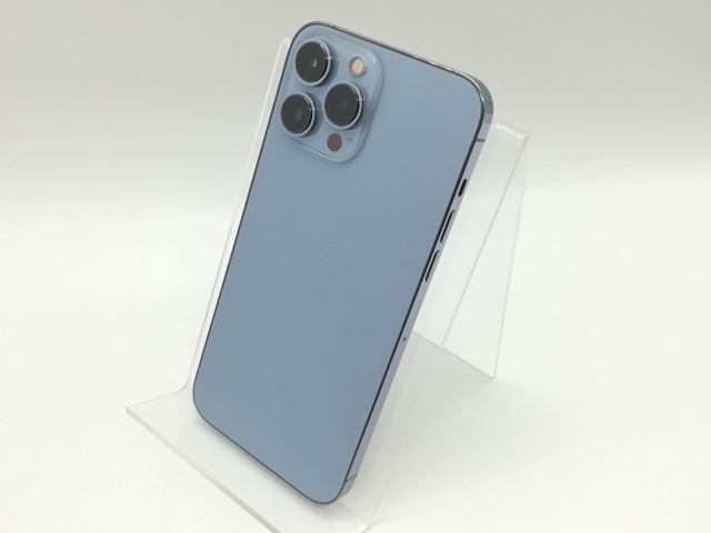 SIMフリー iPhone 13 Pro Max 128GB シエラブルー 中古】【赤ロム保証