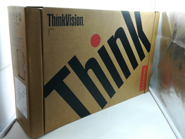 【未使用】Lenovo ThinkVision E22-28 63EBMAR2JP [21.5インチ/1920x1080/非光沢/DisplayPort/HDMI/VGA/75Hz/4ms](2023)【広島】保証期間１週間