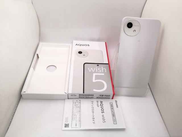 スマートフォン・携帯電話 ☆新品未使用☆AQUOS wish 5 (SH-52F) 本体 ユキ