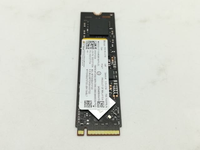 中古】各社 2TB SSD (M.2 2280/PCIe4.0 NVMe)【広島】保証期間1週間