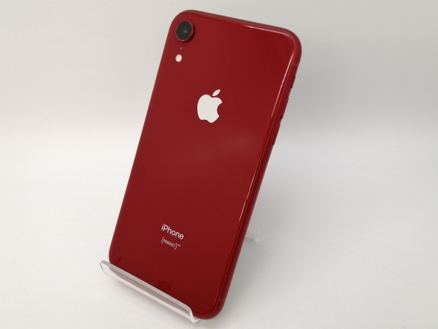 【中古】Apple au 【SIMロック解除済み】 iPhone XR 64GB (PRODUCT)RED MT062J/A【三宮センター】保証期間１ヶ月【ランクB】