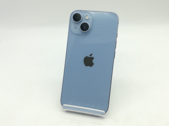 中古】Apple 国内版 【SIMフリー】 iPhone 14 128GB ブルー MPVJ3J/A 
