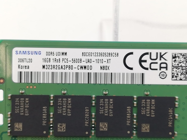 【中古】DDR5 16GB 2枚組（合計32GB） DDR5-5600(PC5-44800)【デスクトップPC用】【ECセンター】保証期間１週間_2