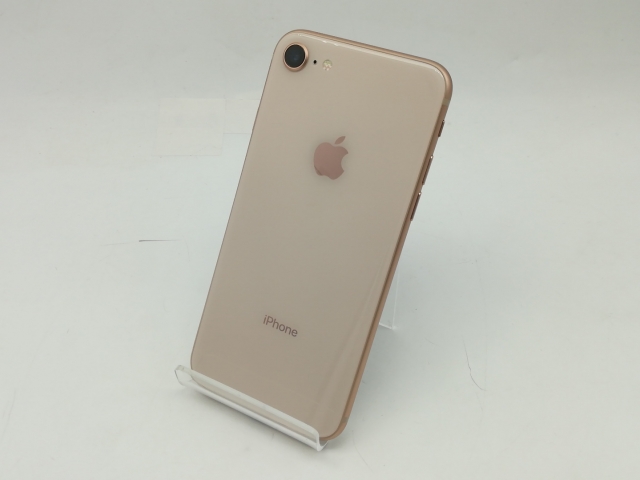 【中古】Apple SoftBank 【SIMロックあり】 iPhone 8 64GB ゴールド MQ7A2J/A【広島】保証期間１ヶ月【ランクB】