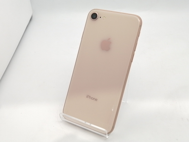 【中古】Apple docomo 【SIMロック解除済み】 iPhone 8 64GB ゴールド MQ7A2J/A【広島本通】保証期間１ヶ月【ランクC】