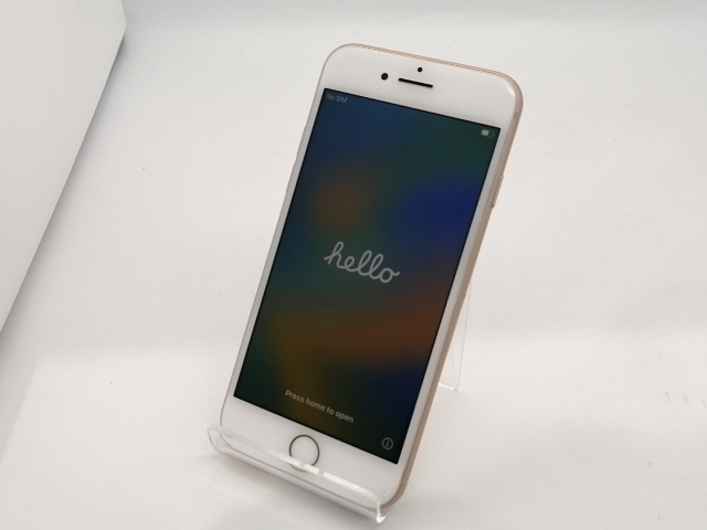 【中古】Apple docomo 【SIMロック解除済み】 iPhone 8 64GB ゴールド MQ7A2J/A【広島本通】保証期間１ヶ月【ランクC】_1