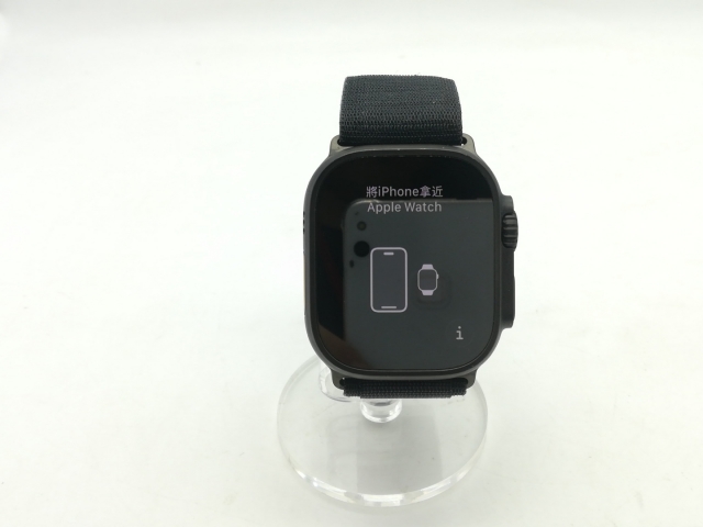【中古】Apple Apple Watch Ultra3 49mm Cellular ブラックチタニウムケース/ブラックアルパインループL MF0X4J/A【秋葉5号】保証期間１ヶ月【ランクA】