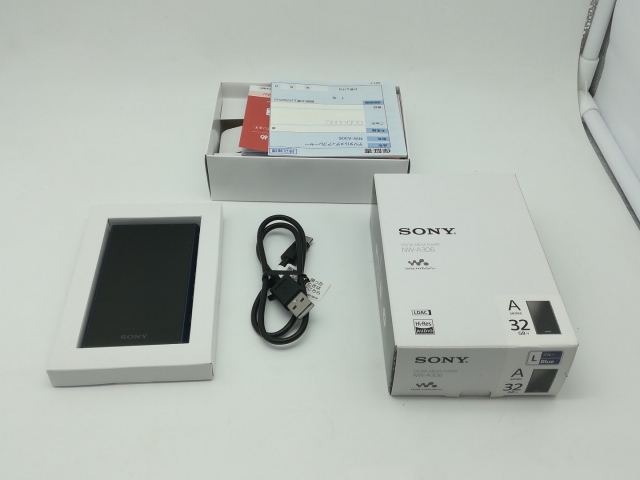 中古】SONY WALKMAN(ウォークマン) NW-A306(L) 32GB ブルー【広島