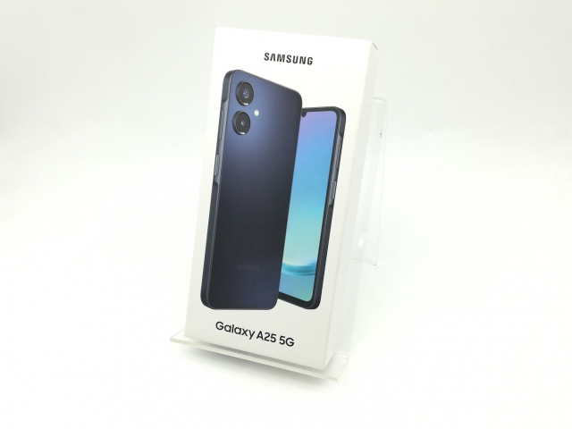 【新品未使用】Galaxy A25 5G SCG33ブラック Galaxy A25 5G SCG33 ブラック【au版SIMフリー】|中古