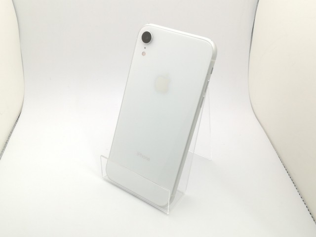 【中古】Apple SoftBank 【SIMロック解除済み】 iPhone XR 64GB ホワイト MT032J/A【神戸】保証期間１ヶ月【ランクC】