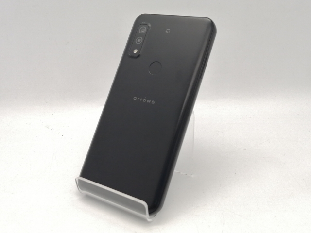 【中古】Fujitsu au 【SIMフリー】 arrows We ブラック 4GB 64GB FCG01【広島本通】保証期間１ヶ月【ランクB】